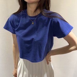 흠뻑쇼 페스티벌룩 워터밤 블루티셔츠 블루반팔시원한 기능성 크롭 무지티