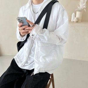 남자여름자켓 남성간절기자켓 글로시스티치