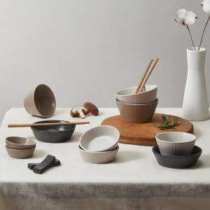 2인 그릇세트 도자기 그릇 식혼 식기세트 14P