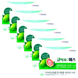 안국건강 코박사 에스 650mg x 120캡슐 x 6박스 6개월분