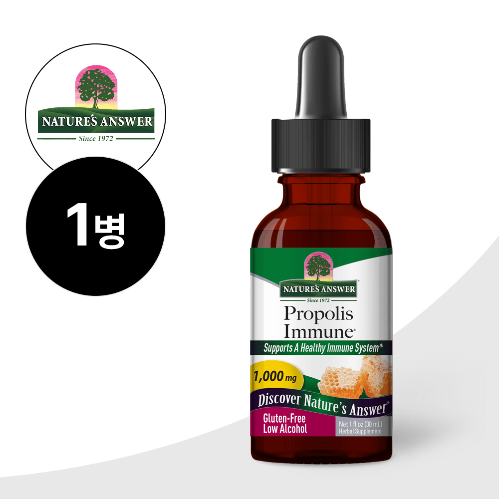 네이처스앤서 <b>프로폴리스</b> 이뮨 1000mg 30ml