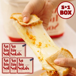 [5+1박스] 앙투어솔레 아일랜드 구워먹는 치즈 300g 자연방목 목초유 100% 슬라이스 x 3장