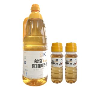 더동쪽바다가는길 홍영의 처음 홍게간장1.5L+붉은대게 백간장 100ml 2  1개  1.5L