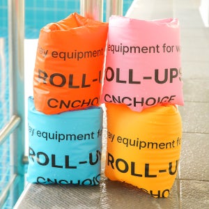 4SET 롤 업 암튜브 팔 링 튜브 수영 물놀이용품