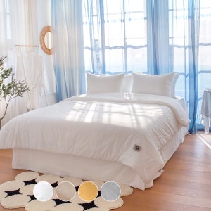 1+1 고밀도 수피마 코튼 100수 부드러운 간절기 여름이불 호텔 알러지 차렵이불