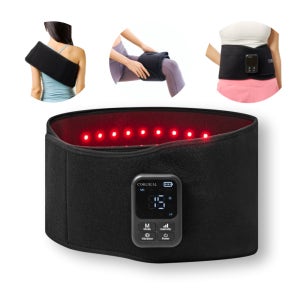 코어힐 LED 근적외선 무선 온열 허리 찜질기 치료기 벨트 어깨 찜질 온열기 지방연화밴드