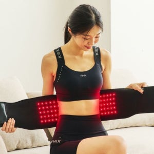 코어힐 근적외선 찜질기 무선 온열 허리 벨트 치료기 복부 찜질 LED 복대 지방연화밴드