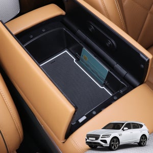 제네시스 GV80 페이스리프트 튜닝 1열 콘솔트레이 다용도 수납 정리함