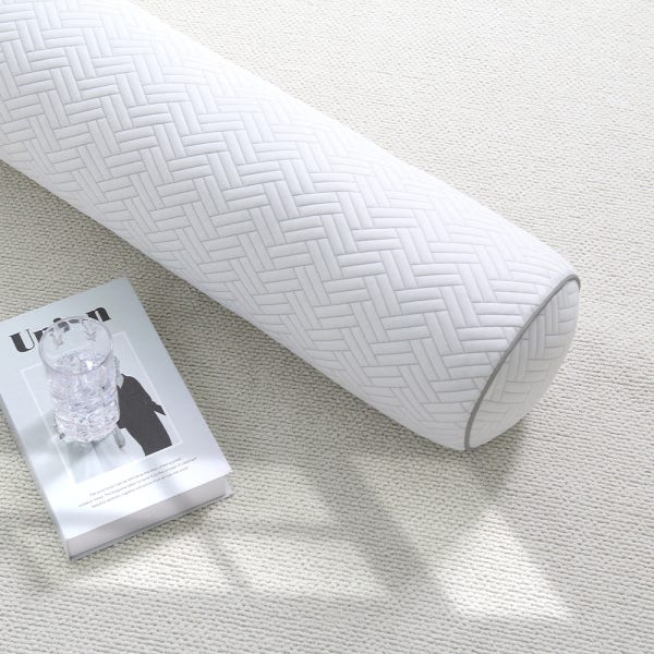 듀라론 여름 냉감 바디필로우 롱쿠션 바디필로우커버 긴베개 쿨 그레이 원형100X20cm