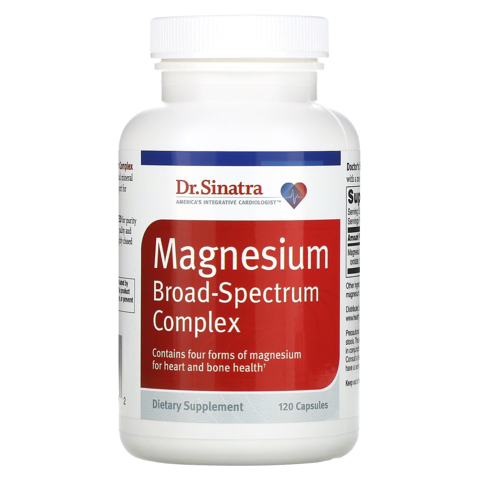 닥터시나트라 <b>마그네슘 브로드 스펙트럼 컴플렉스</b> 120캡슐