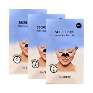 더샘 시크릿 퓨어 노오즈 클리어 패치 세트 (6EA) x3개