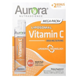 오로라 리포조말 메가팩 비타민C 3000mg 32포 고약사