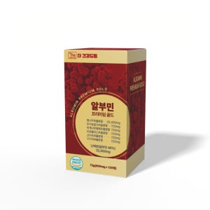 더건강드림 알부민 프리미엄 골드 600mg x120정 4개월분