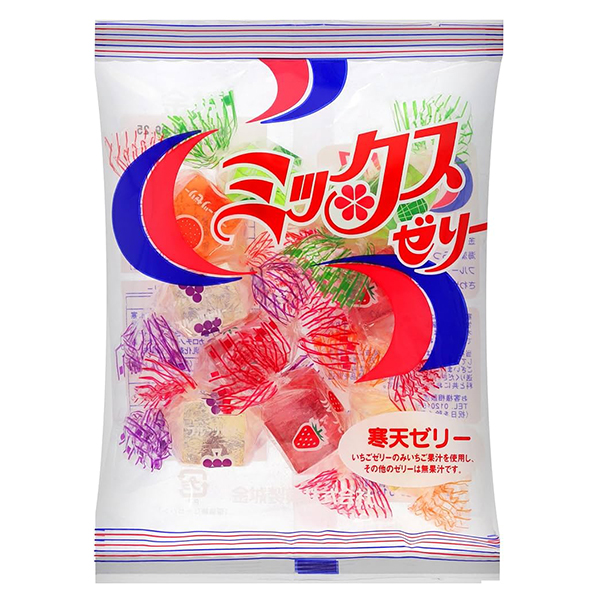 일본 킨조 과일 믹스 젤리 얼려먹는 jelly 125g 10개