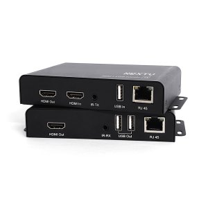 [이지넷유비쿼터스] NEXT-7122KVM EX 4K HDMI KVM 90m 거리 연장기
