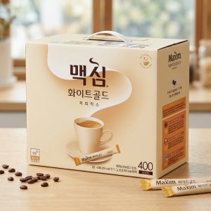 맥심 화이트골드 커피믹스 400T