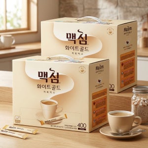 맥심 화이트 골드 400T x 2개