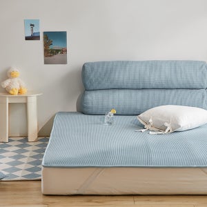 아이스쿨 삼중직 쿨링 냉감 에어매쉬 카페트 겸 매트 2종택1 SS/Q