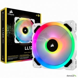 CORSAIR LL120 RGB 화이트 (1PACK)