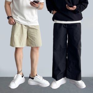 남자와이드반바지 남자숏팬츠 통넓은바지
