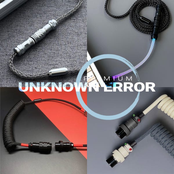 언노운에러 프리미엄 항공케이블 USB-C