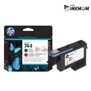F9J88A (HP 744) 매트검정+크로마틱레드 정품 프린터헤드(Print Head)