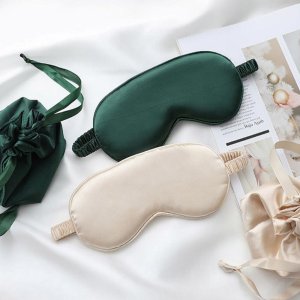 비행기안대 실크수면안대 휴대용 여행용 암막 수면용 눈가리개