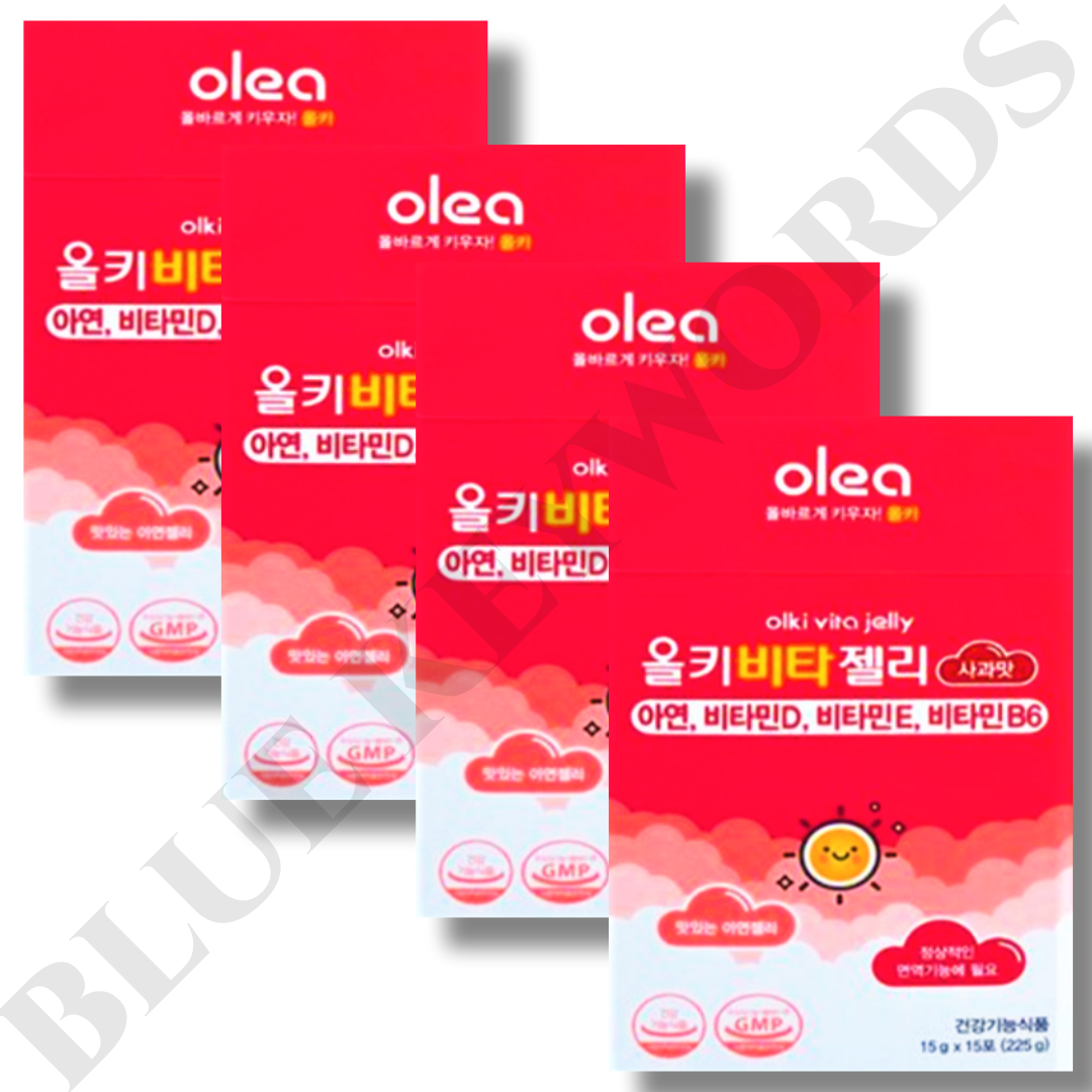 올레아 올키 비타젤리 사과맛 15g x 15포 x 4박스 60일분