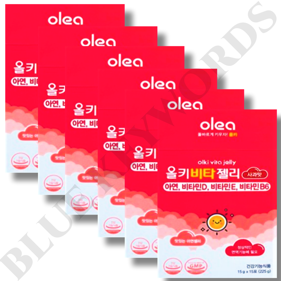 올레아 올키 비타젤리 사과맛 15g x 15포 x 6박스 90일분