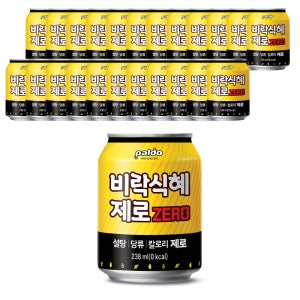 팔도 비락식혜 제로 238ml X 24캔