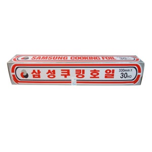 삼성호일 330mmx30(HO) 주방 업소 가정용 은박 쿠킹호일 50EA