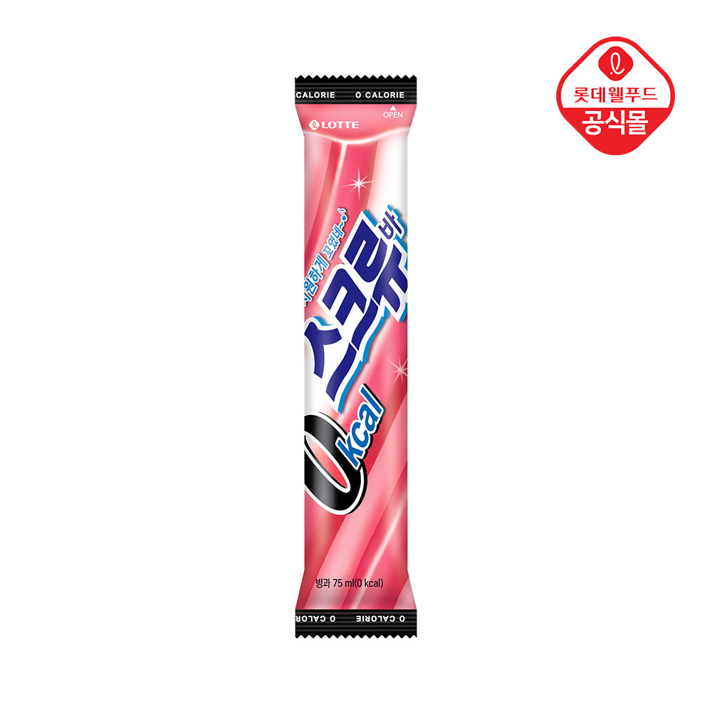 롯데웰푸드 0 칼로리 스크류바 제품 이미지