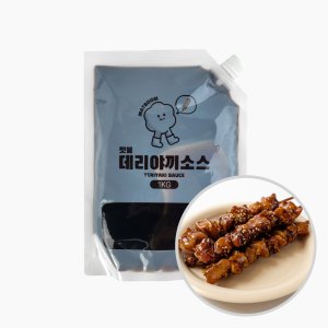 맛붐 데리야끼소스 1kg 간장치킨 양념 햄버거 닭꼬치 데리소스
