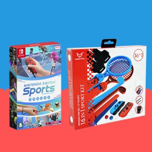 닌텐도 스위치 스포츠 게임 칩 스포츠 18in1 키트 올인원 한글판 닌텐도스위치2 호환