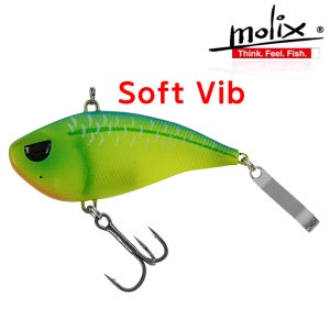 몰릭스 Molix Soft Lipless Vib 소프트 립리스 바이브 배스 루어