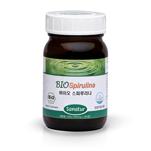 독일 바이오 <b>스피루리나</b> (400mg x 250정) 병 <b>스피루리나</b>효능