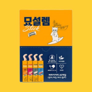 페슬러 묘설렘 스틱 대용량 버라이어티, 10g, 40개