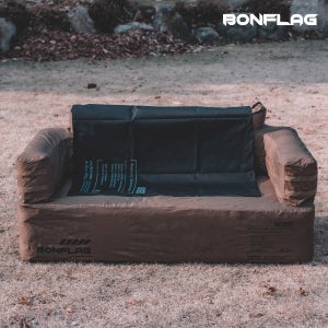 BONFLAG 에어소파 그라운드시트 방수포 블랙