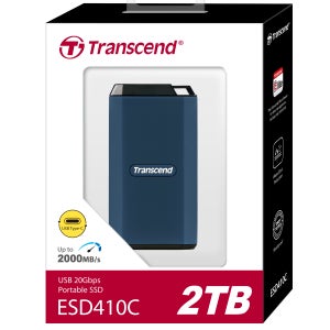 트랜센드 ESD410C Gen2x2 외장 SSD (2TB) 파인인포 (아이폰 ProRes 4K/60fps 완벽지원)