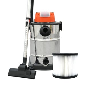 대원 업소용청소기 건식 습식 무선 진공청소기 산업용 공장용 대용량 25L DW-IZ025