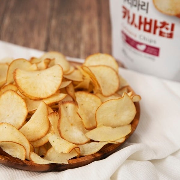 카사바칩 대용량 돼지감자칩 신콩칩 단백질 임산부 과자 무설탕 연근 토란 단백칩 저당 간식