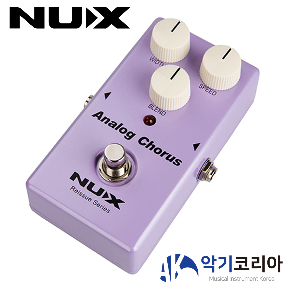 NUX Analog Chorus 뉴엑스 기타 이펙터 페달 아날로그 코러스