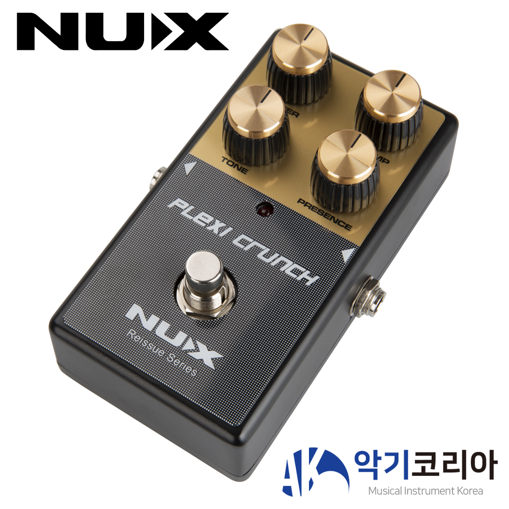 NUX Plexi Crunch 뉴엑스 하이게인 디스토션 이펙터 페달