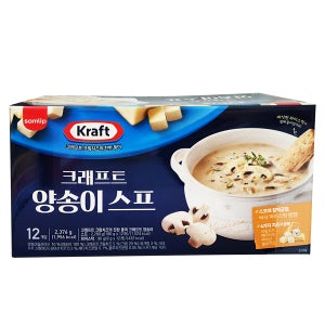 크래프트 양송이 스프 198g x 12개