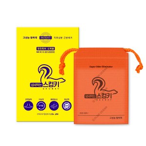 고성능 항균 탈취제 냄새먹는 스컹키 90g 자동차 냉장고 신발장 화장실 라커룸