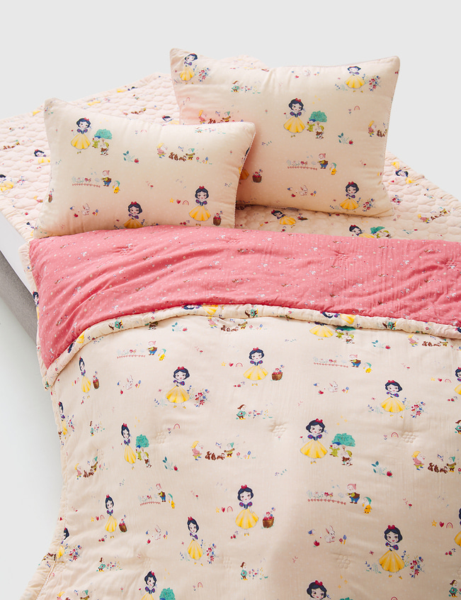 레노마홈 디즈니 백설공주 모달 차렵이불 (사계절,여름) KS/SS