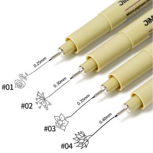 네일 마카펜 드로잉펜 4종