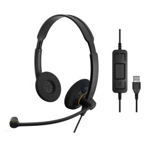 재고당일발 에포스 IMPACT SC60 USB 헤드셋 EPOS IMPACT SC60 USB 스테레오 유선 필스전자정품 인증대리점