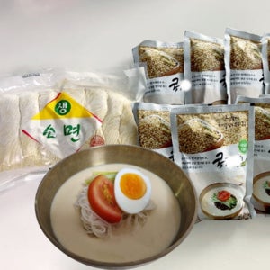 식당 콩물 콩국물 콩국수