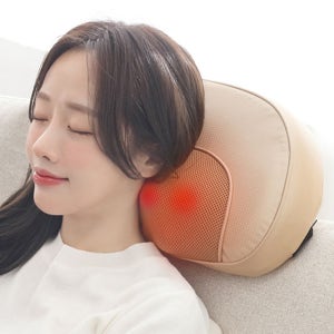 버블쿠션 베개형 안마기 골드 MD-8600